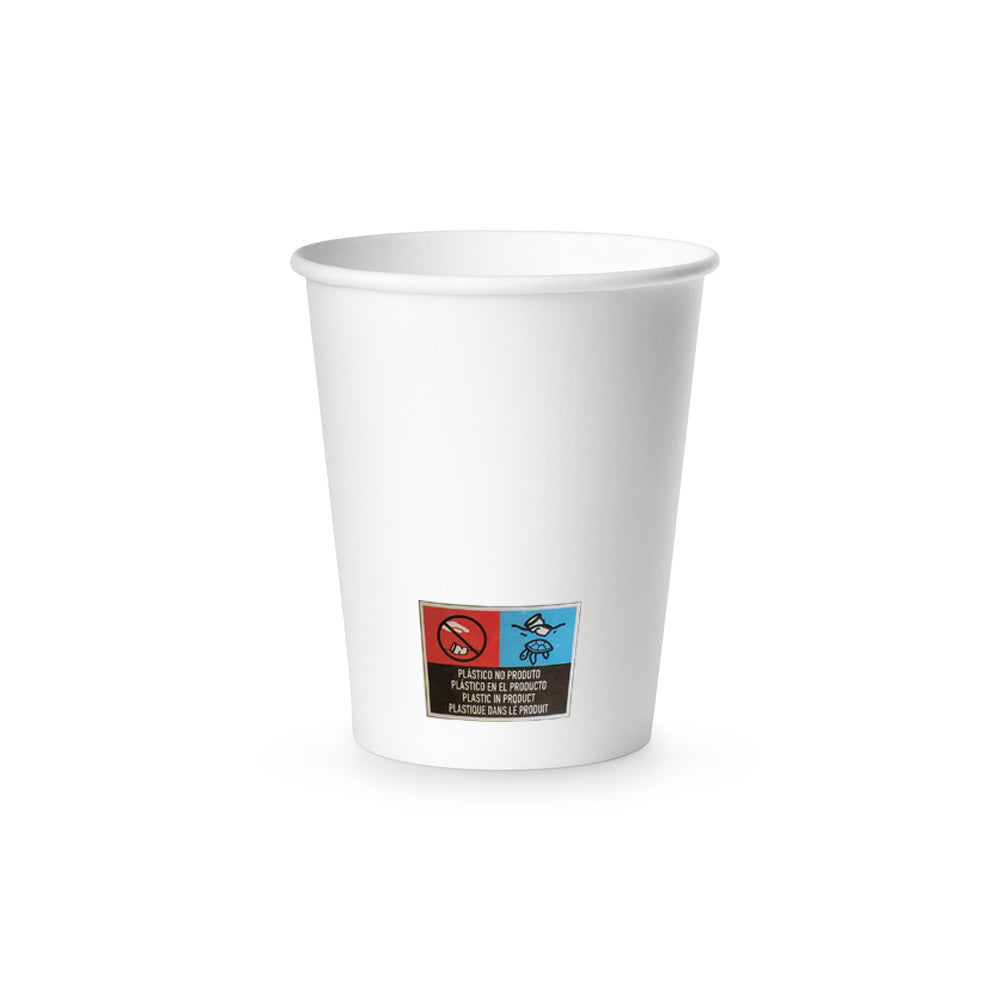 Copos 120ml Papel 4oz Branco 50un