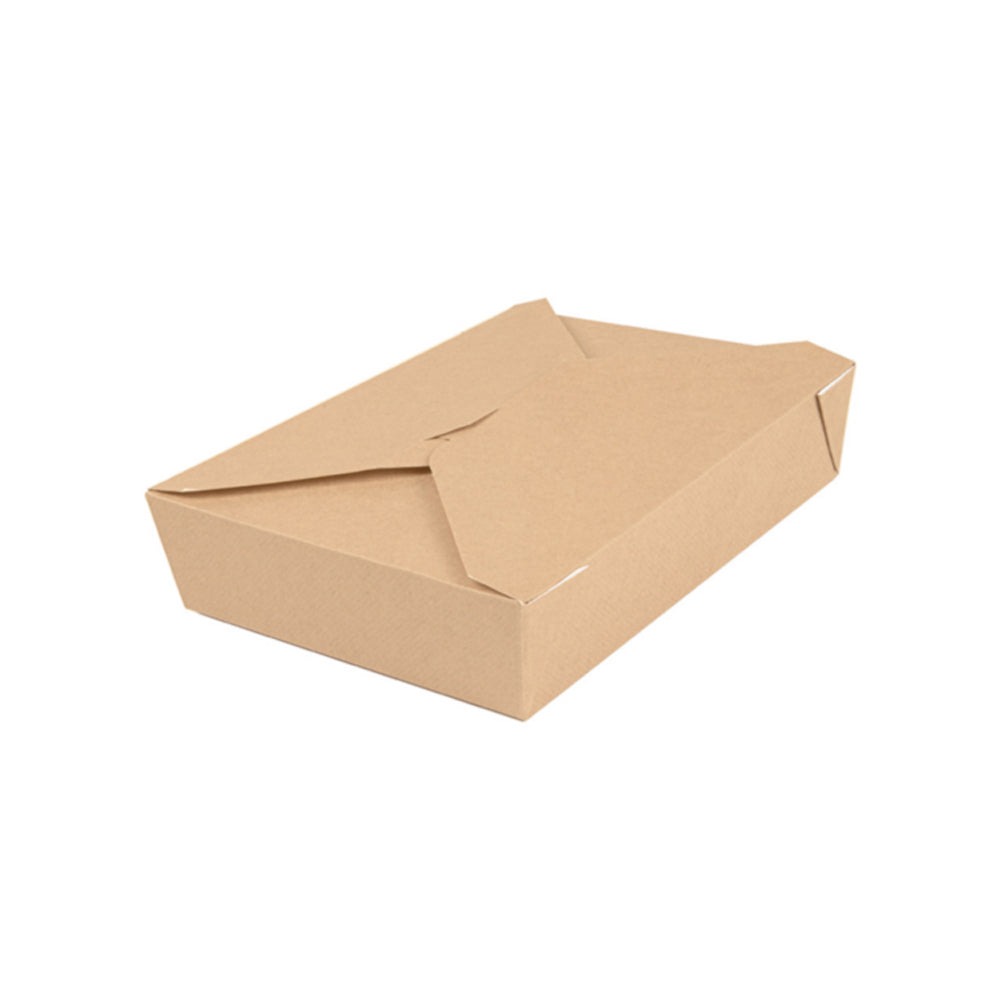 Caixa Cartolina Kraft 19,6x14x4,5cm 1470ml THEPACK 50un