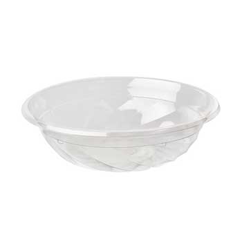 Saladeiras 17,5cm 700ml PLA Transparente 50un