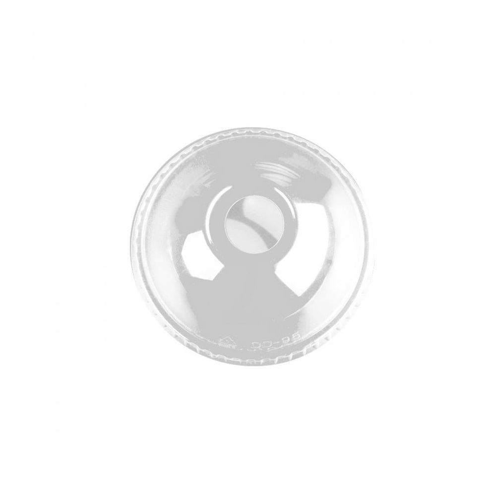 Tampas 09,2cm PET Cúpula Redonda para Embalagem 100un