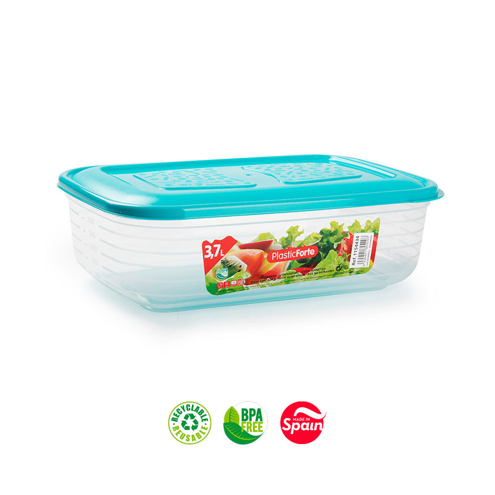 Caixa Hermética Classic Nº8 3700ml Sortido 1un