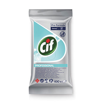 Toalhetes CIF Professional Multiusos 100un