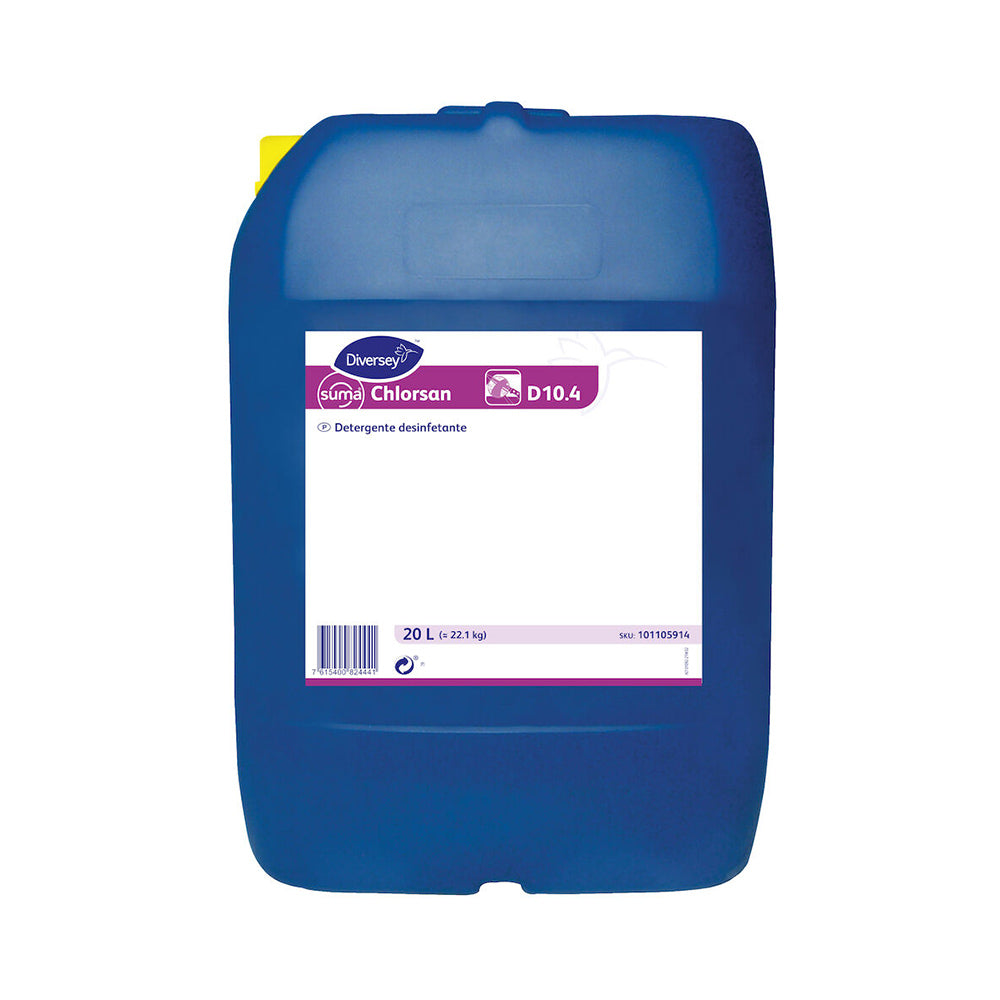 Detergente Suma D10.4 Clorado Limpeza Desinfeção 20L