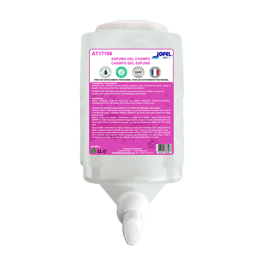 Sabonete Espuma Gel Mãos Jofel Recarga 1L 1un