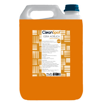 Cera Acrilica para Pavimentos Amarela CleanSpot 5L
