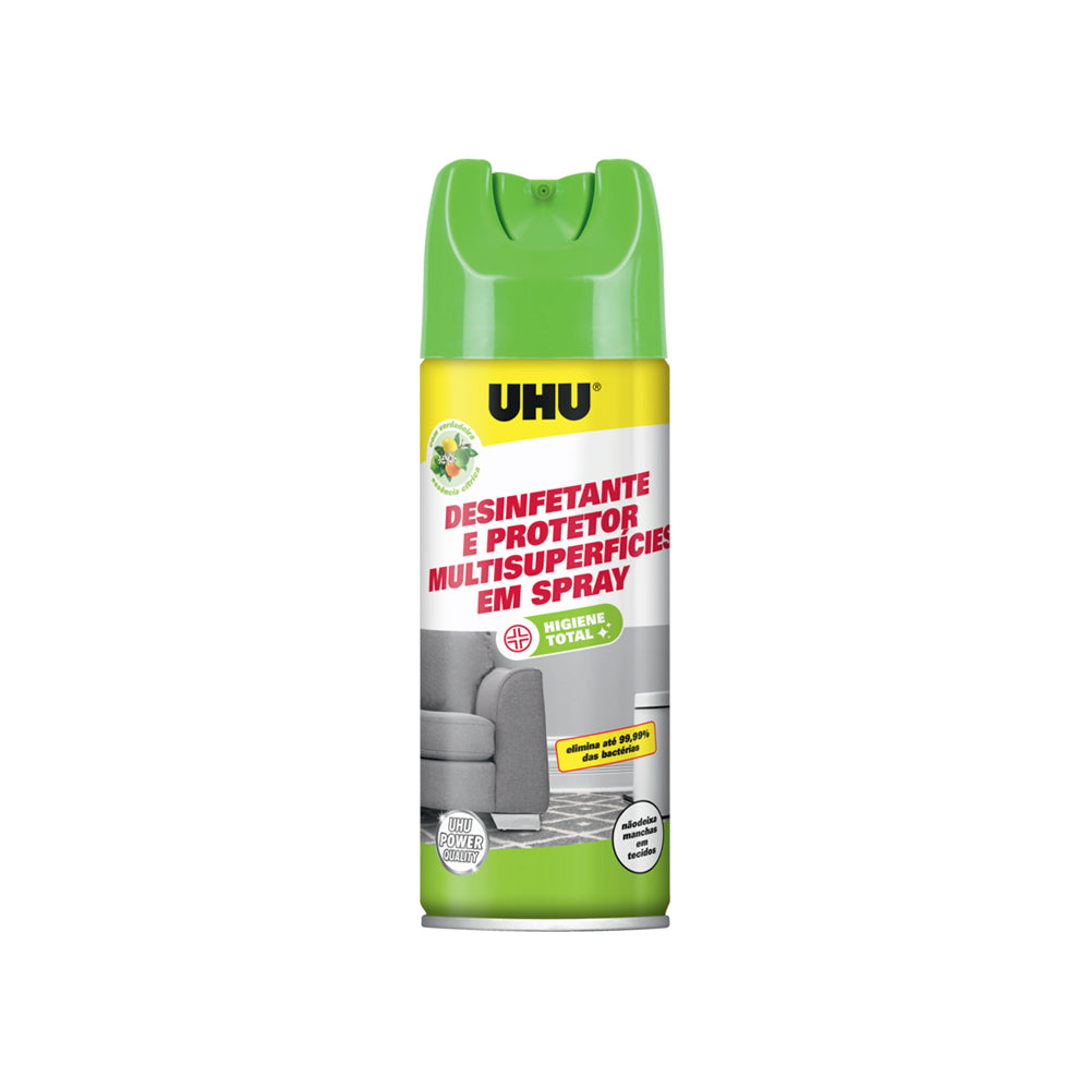 Desinfetante e Protetor Multisuperficies Spray UHU 300ml