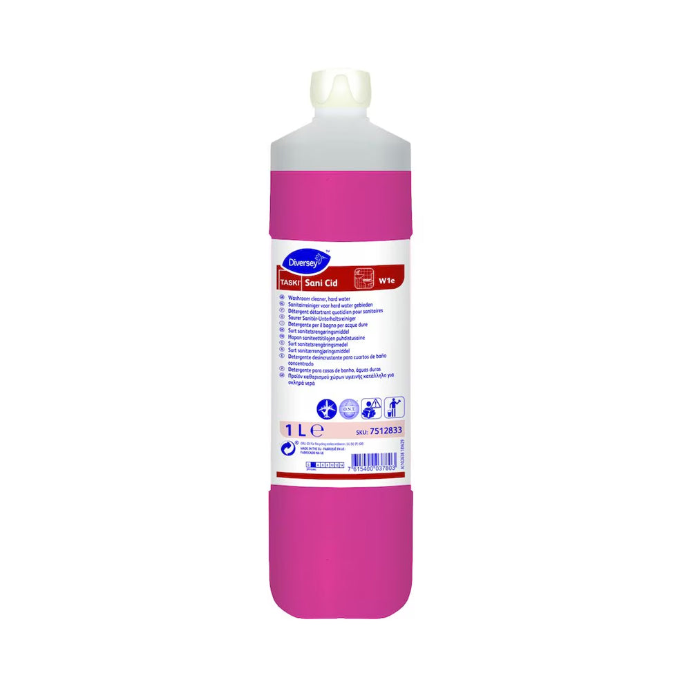 Detergente TASKI Sani Cid W1e Casas de Banho 1L