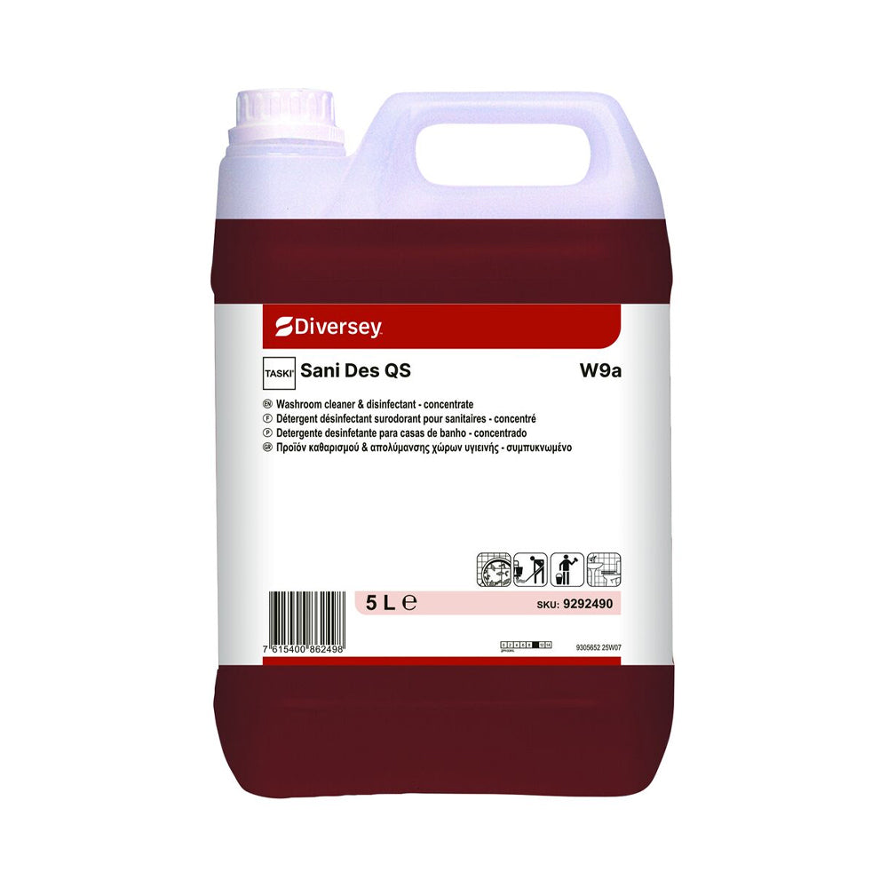 Detergente Desinfetante TASKI Sani Des QS W9a 5L