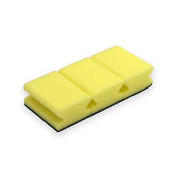 Esfregão Esponja Salva Unhas 9.5x7cm (Block Service) Pack3un