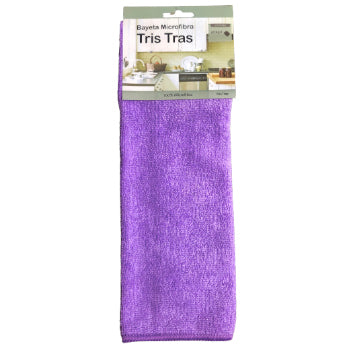 Pano Microfibra 30x40cm Roxo 1un