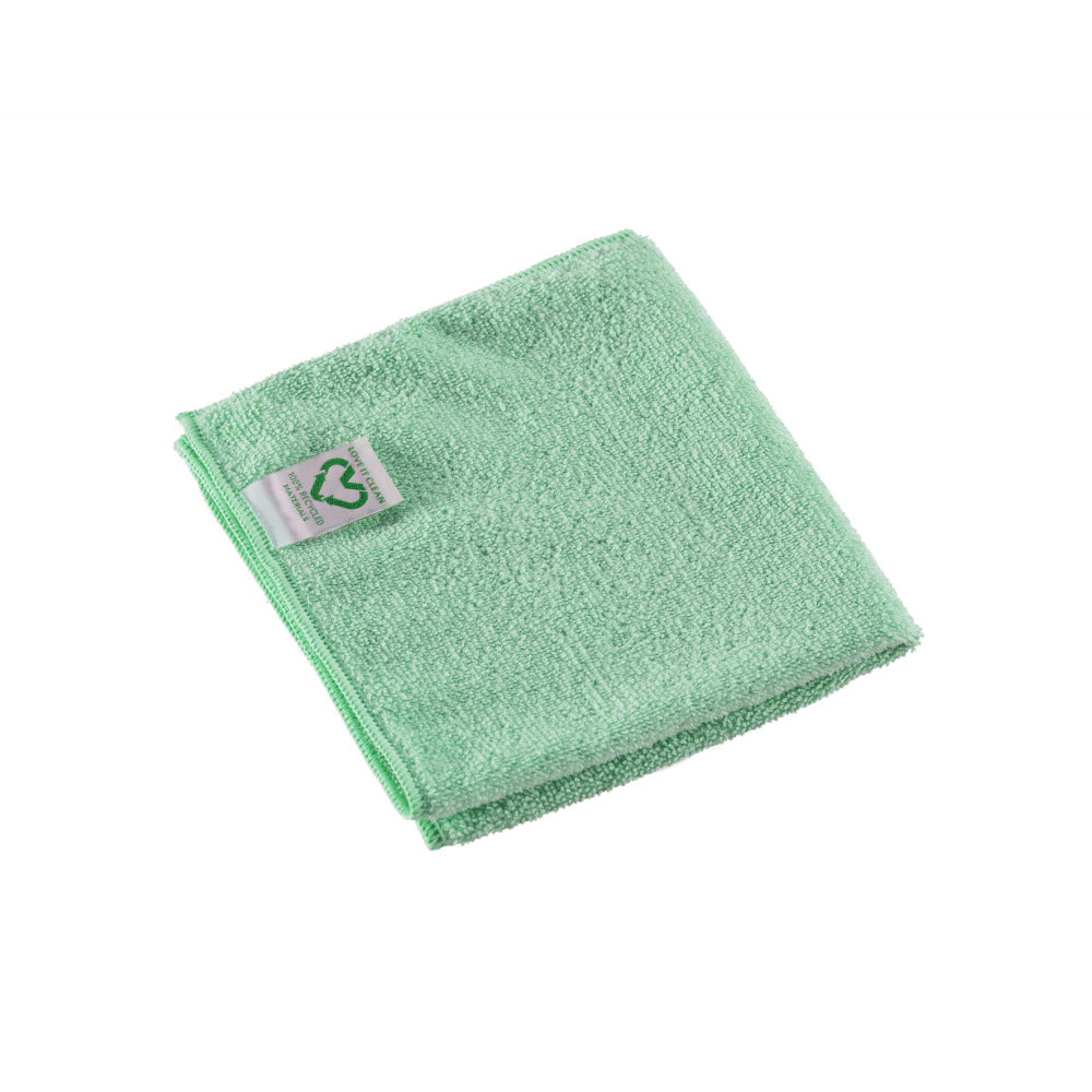Pano Reciclado 38x35cm Vileda Professional Verde Pack 5un
