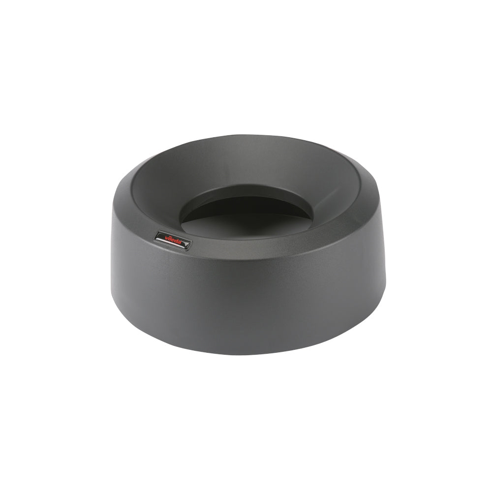 Tampa Funil Redonda Iris Preto para Balde 50L