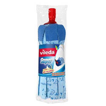 Recarga Esfregona Microfibras 100% Super Vileda