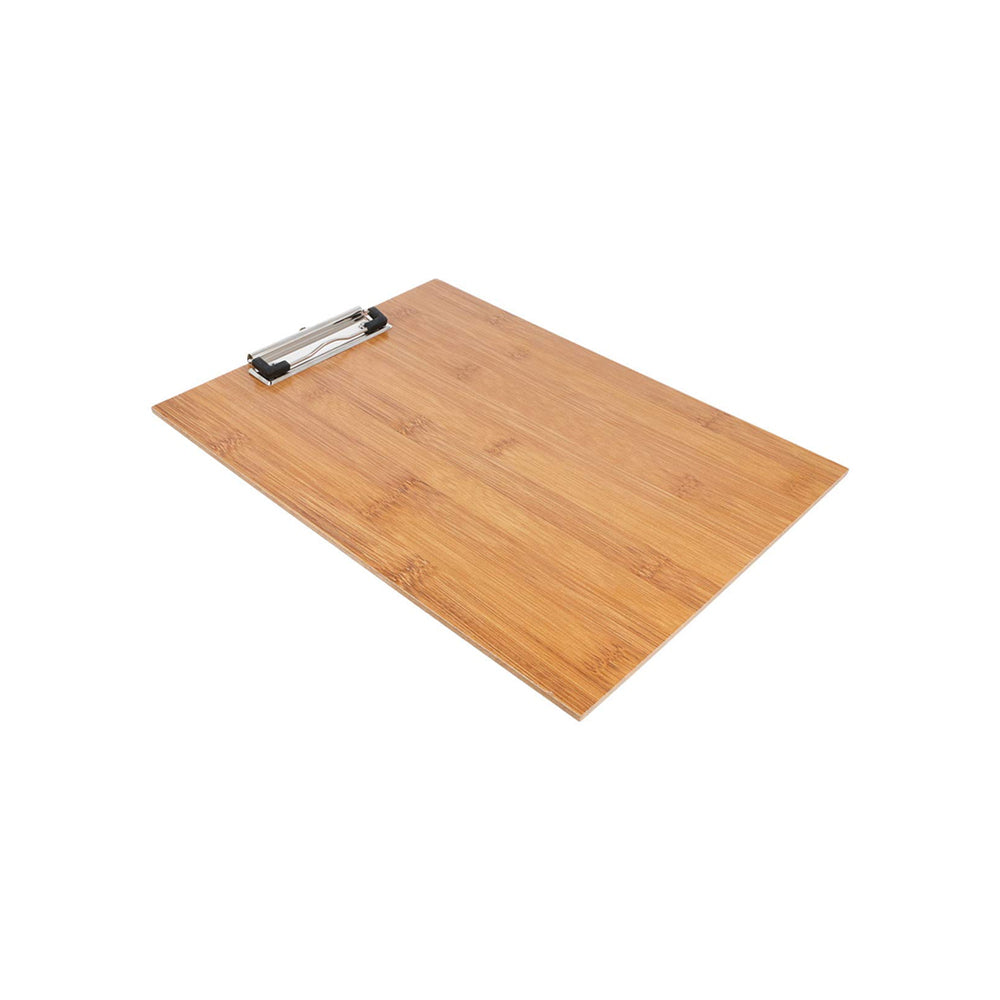 Porta Menus 22,9x31,8x0,4cm c/Clip Bambu 1un