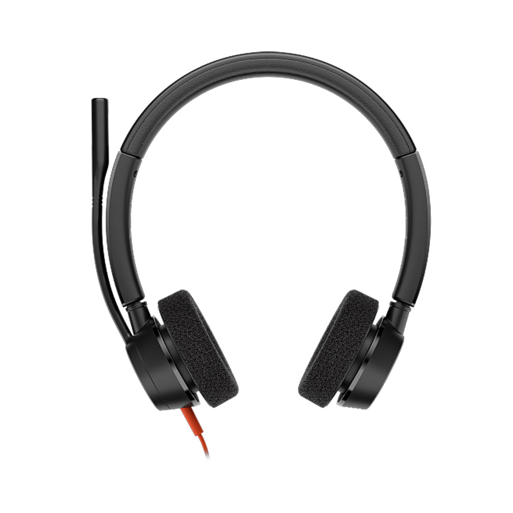 Headset USB-C + USB-A Poly 3320 Preto