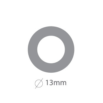 Reforços Autoadesivos APLI 13mm Dispensador Branco 500un