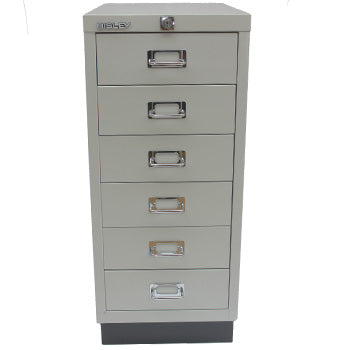 Móvel Metal com Fecho 673x279x429mm com 6 Gavetas Cinza