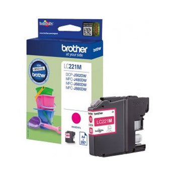 Tinteiro Brother LC221 (C,M,Y) 3,9ml