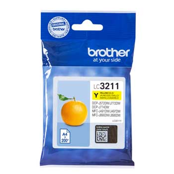 Tinteiro Brother LC3211 (C,M,Y)