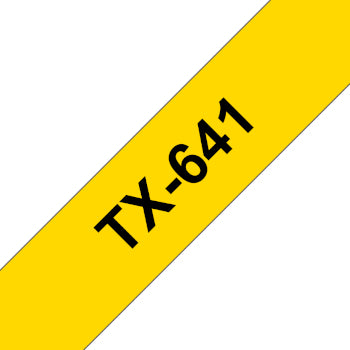 Fita Laminada 18mmx15mts Amarelo/Preto