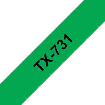 Fita Laminada 12mmx15mts Verde/Preto