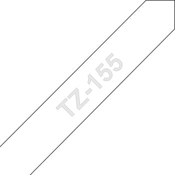 Fita Laminada 24mmx8mts Transparente/Branco