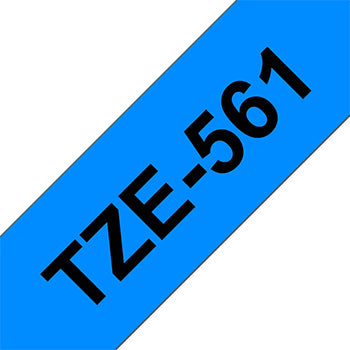 Fita Laminada 36mmx8mts Azul/Preto