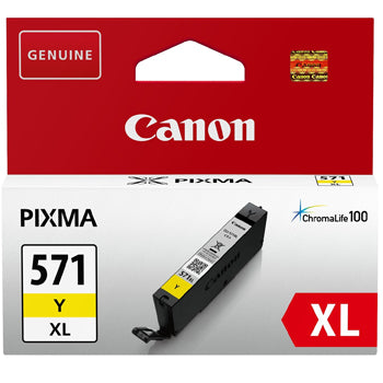 Tinteiro Canon 571XL Amarelo 0334C001 11ml