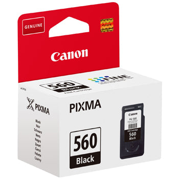 Tinteiro Canon 560 Preto 3713C001 7,5ml 180 Pág.