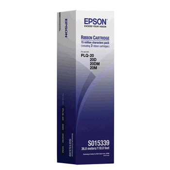 Pack Fitas Epson Preto C13S015339 3un