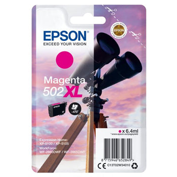 Tinteiro Epson 502XL (C,M,Y) 6,4ml