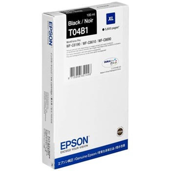 Tinteiro Epson T04B1 Preto C13T04B140 XL 5800 Pág.