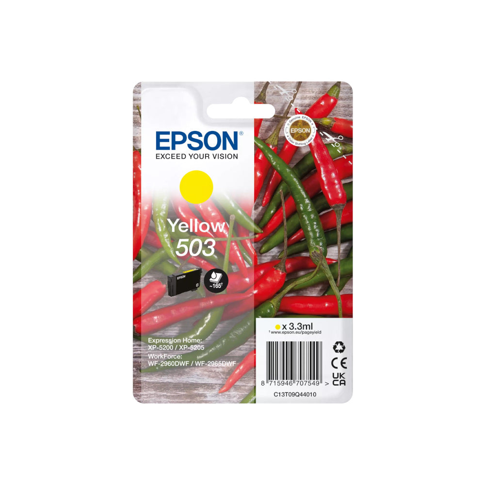 Tinteiro Epson 503 (C,M,Y) 3,3ml