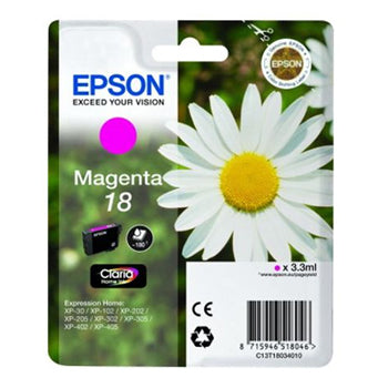 Tinteiro Epson 18 (C,M,Y) 3,3ml
