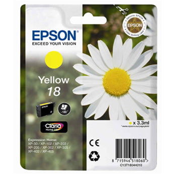 Tinteiro Epson 18 (C,M,Y) 3,3ml