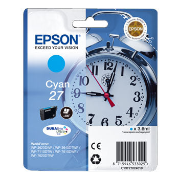 Tinteiro Epson 27 (C,M,Y) 3,6ml