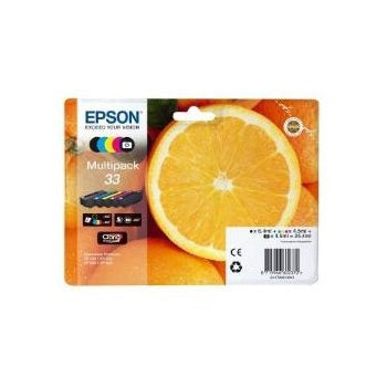 Pack Tinteiros Epson 33 5 Cores C13T33374010