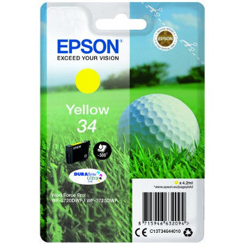 Tinteiro Epson 34 (C,M,Y) 4,2ml