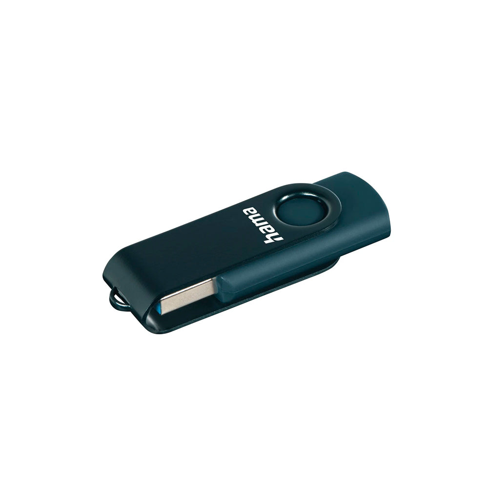 Pen Drive 256GB USB-A 3.0 Hama Rotate Azul Petróleo