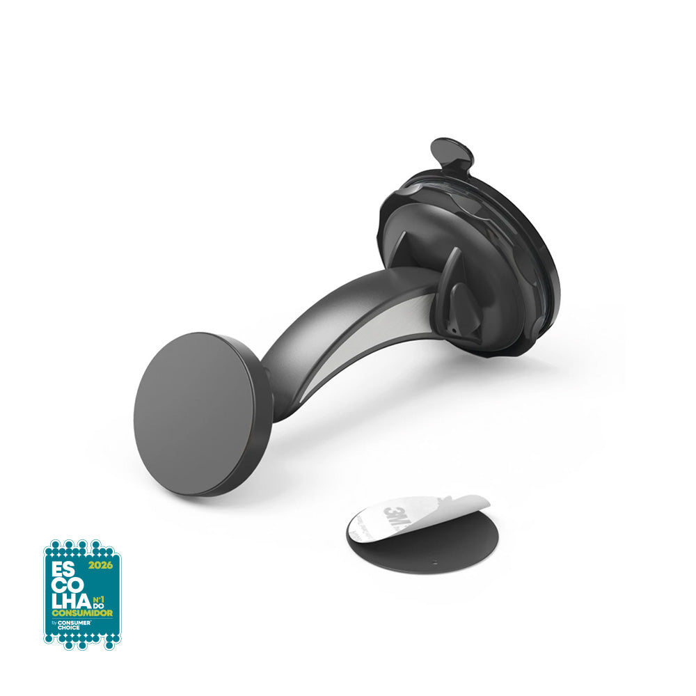 Suporte Smartphone Universal Carro com Ventosa Preto