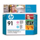Cabeça Impressão HP 91 Azul Claro/Magenta Claro C9462A