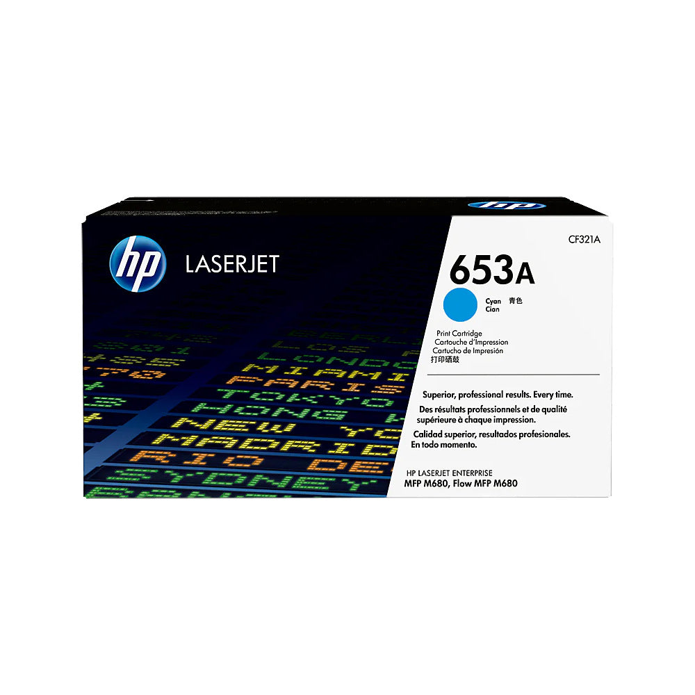 Toner HP 653A (C,M,Y)
