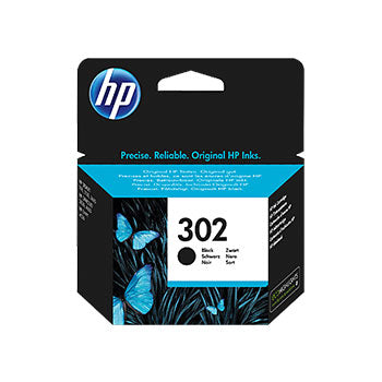 Tinteiro HP 302 Preto F6U66A 3,5ml 190 Pág.