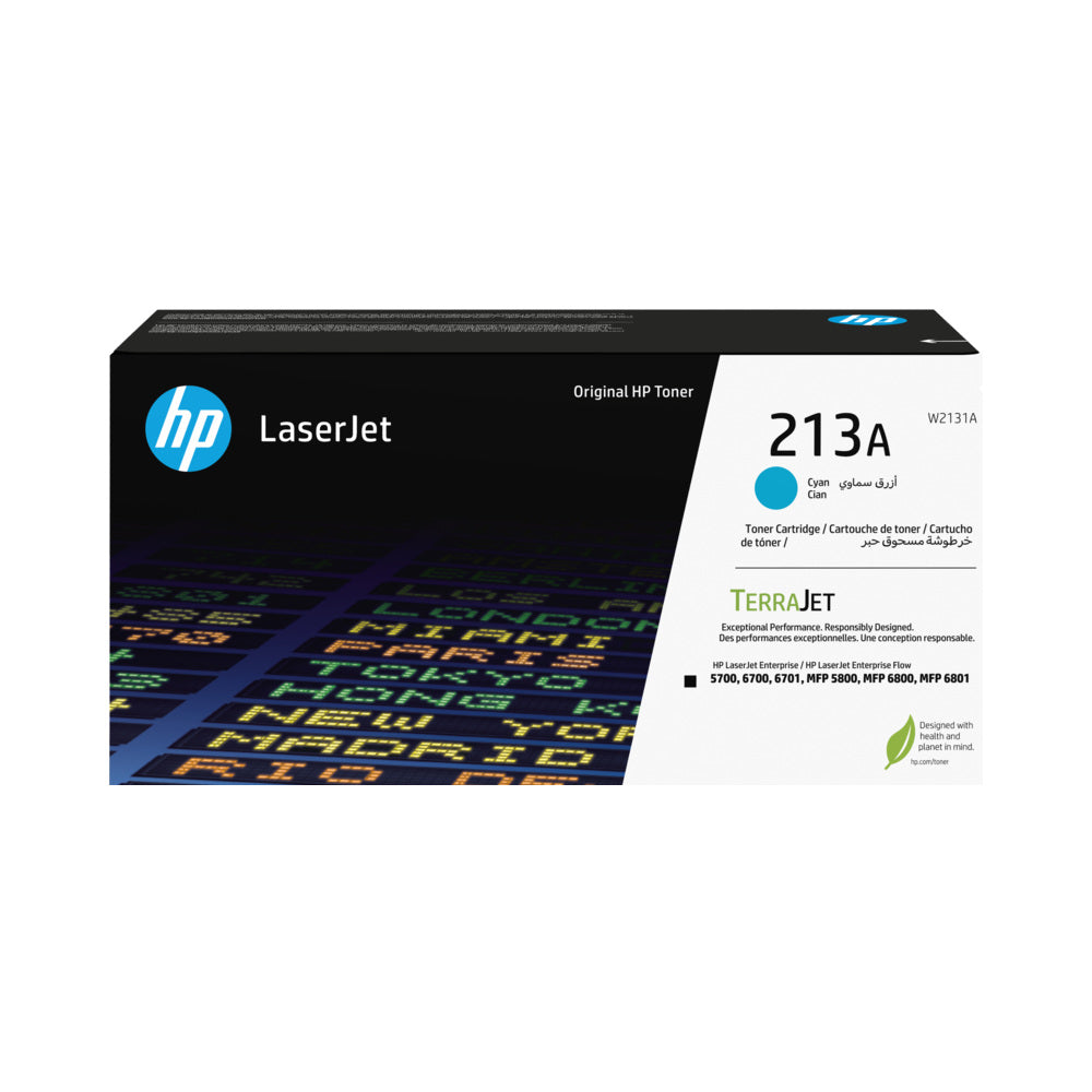 Toner HP 213A Azul W2131A 3000 Pág.
