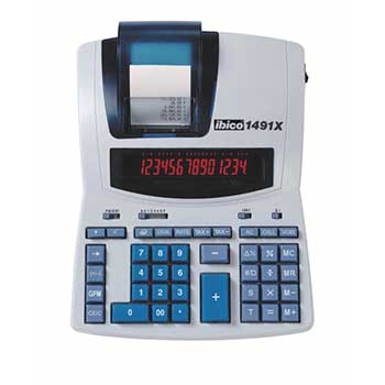 Calculadora Secretária Ibico 1491X 14 Dígitos Térmica
