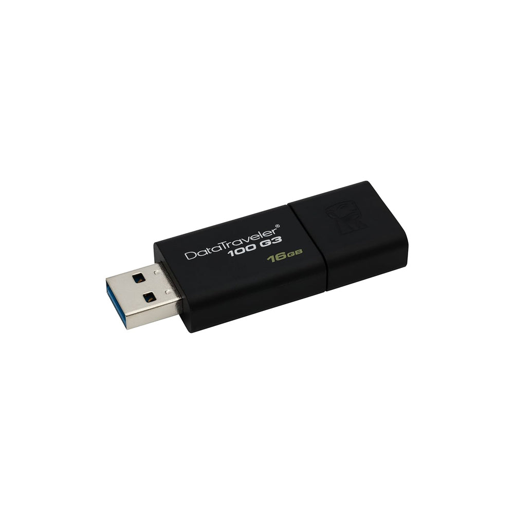 Pen Drive 16GB USB-A 3.0 DataTraveler 100 G3 Preto