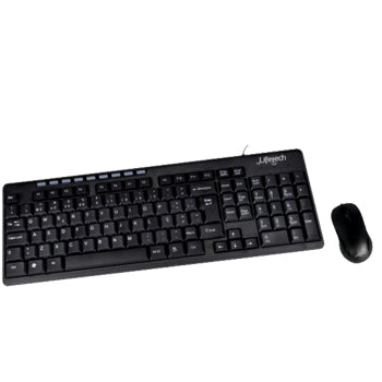 Teclado + Rato Basic c/Fio USB-A