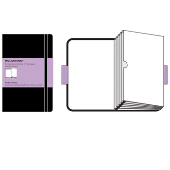 Portfólio de Bolso 13x21cm Moleskine