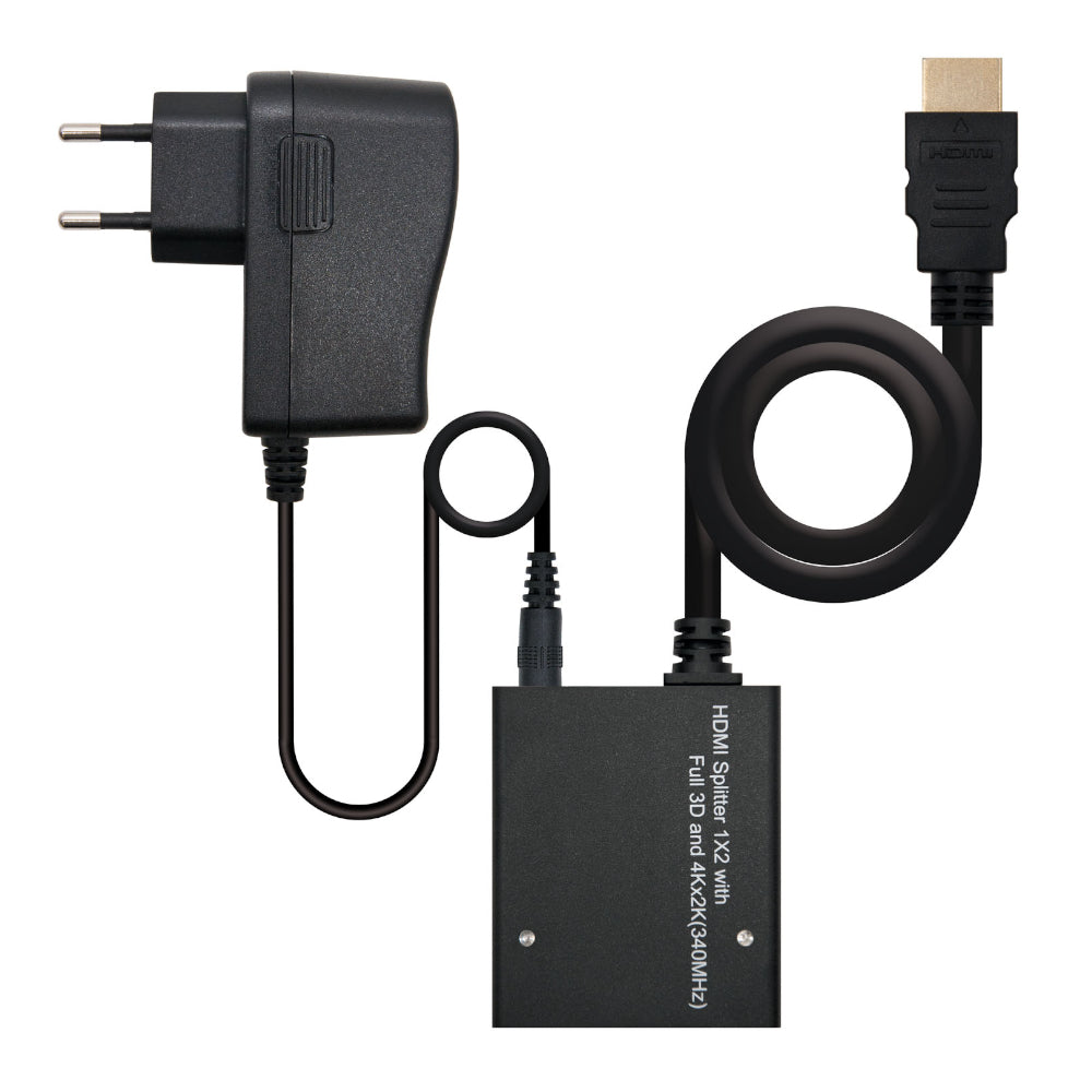 Duplicador Splitter HDMI Macho / 2x Fêmea 50cm