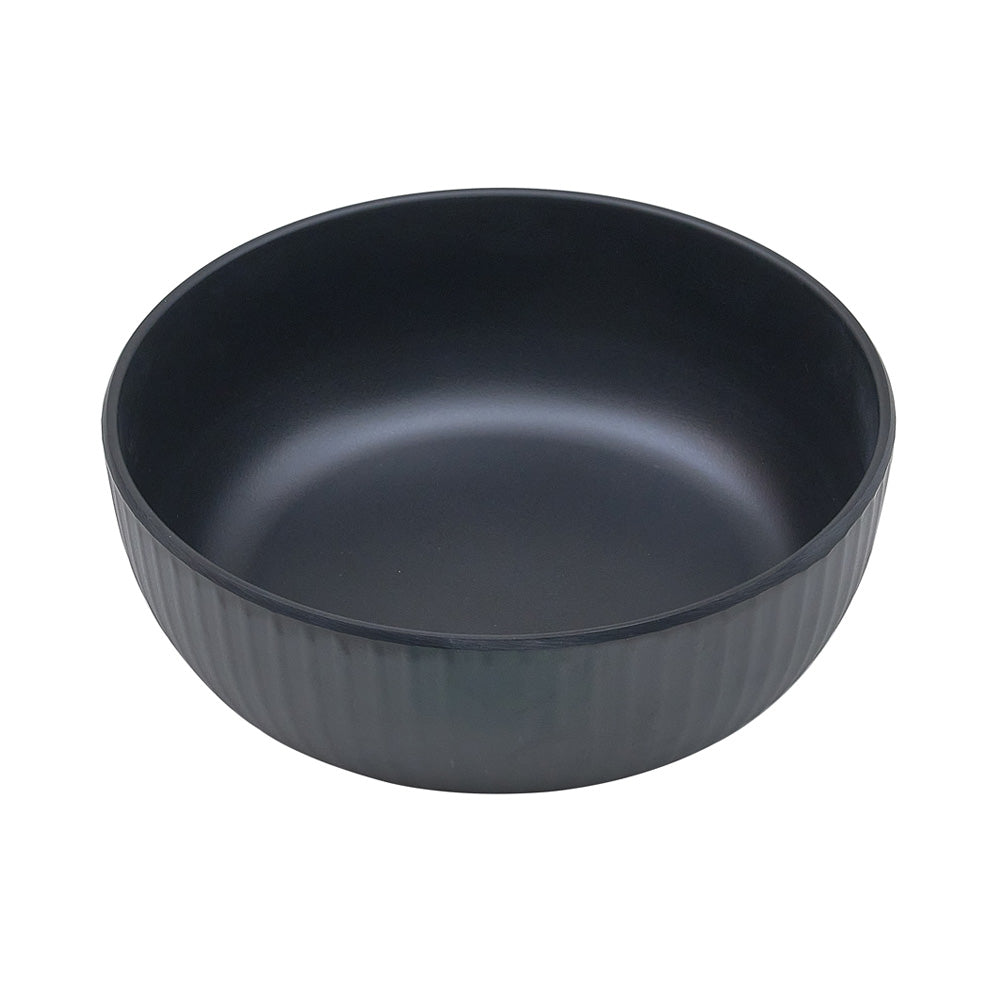 Tigela 17x6cm Melamina Redonda AQUA BLACK 1un